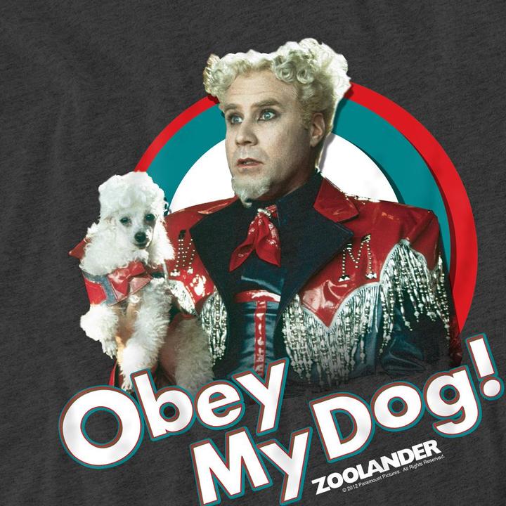 Produktbild Zoolander Obey My Dog TShirt (L)