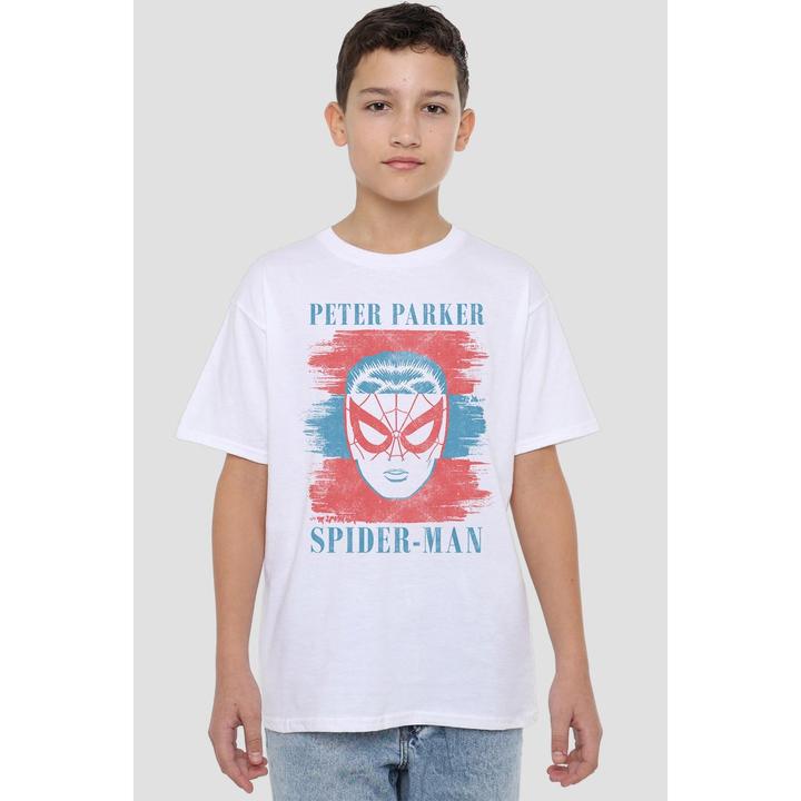 Immagine prodotto Spiderman Maglietta Peter Parker A Strisce Bambini (140)