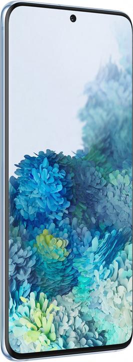 Image du produit Samsung Galaxy S20 UE (128 Go, Cloud blue, 6.20", Double SIM hybride + eSIM, 64 Mpx, 4G)