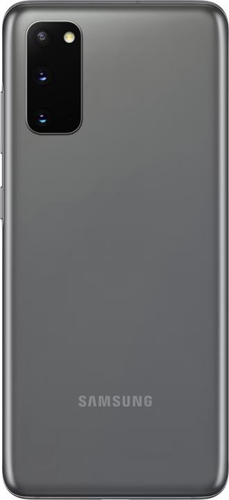 Produktbild Samsung Galaxy S20 (128 GB, Cosmic Gray, 6.20", Hybrid Dual SIM, 64 Mpx, 4G)