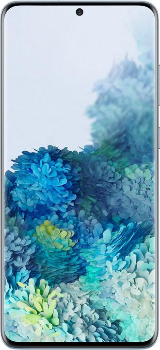 Actual product image Samsung Galaxy S20+ 5G (128 GB, Cloud Blue, 6.70", Hybrid Dual SIM, 64 Mpx, 5G)