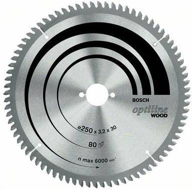 Actual product image Bosch Professional Zubehör PRO Wood circular saw blade, 254 x 2 x 30 mm
