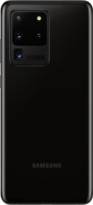 Produktbild Samsung Galaxy S20 Ultra 5G - DE-Version (512 GB, Cosmic Black, 6.90", Hybrid Dual SIM, 5G)
