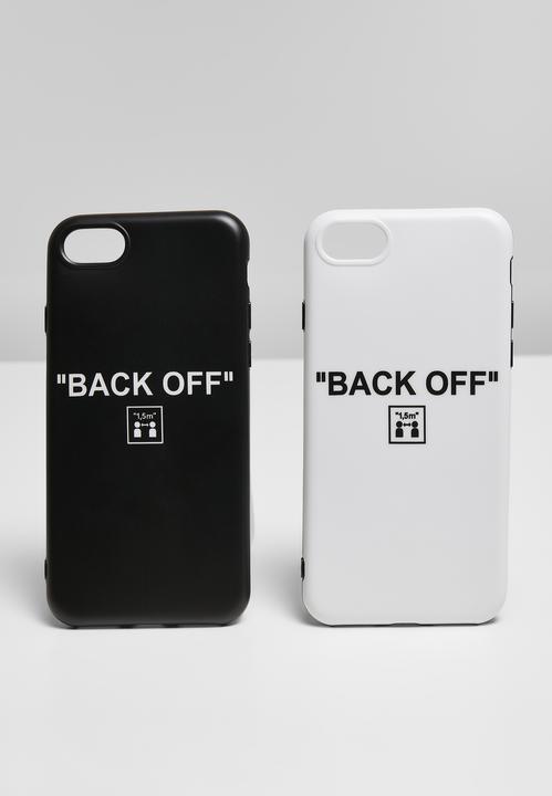 Image du produit Mister Tee Back Off I Phone 6/7/8 Phone Case Set (Apple iPhone 7, Apple iPhone 6, Apple iPhone 8)