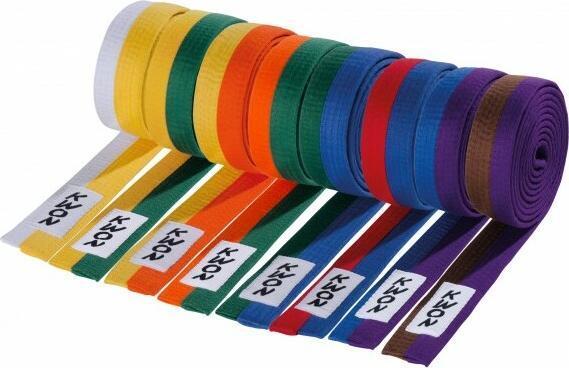 Actual product image Kwon Budō belt 2 colors