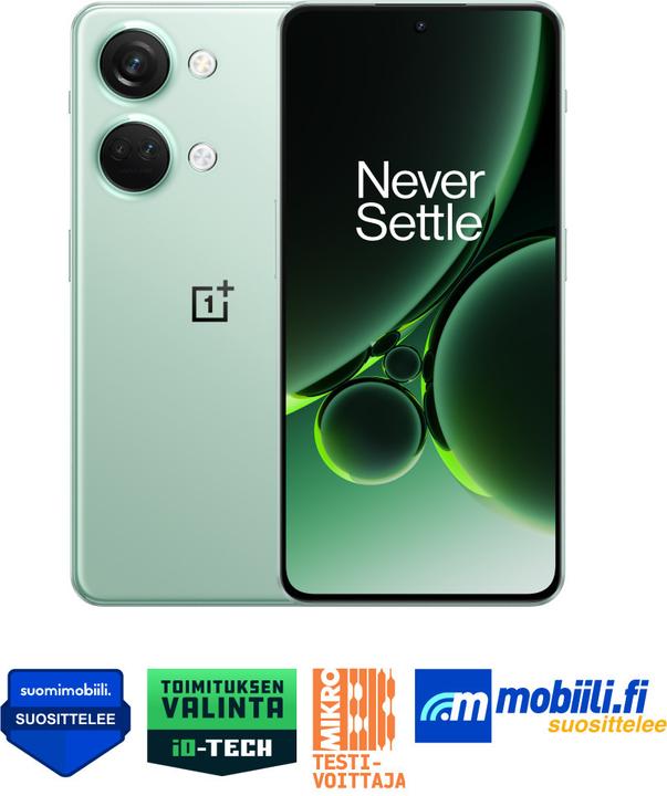 Image du produit OnePlus Nord 3 (256 Go, Vert brumeux, 6.74", Double SIM, 50 Mpx, 5G)