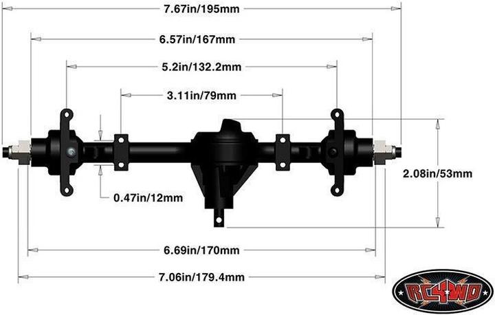 Actual product image Rc4Wd Ultimate Scale Yota II Front Axle