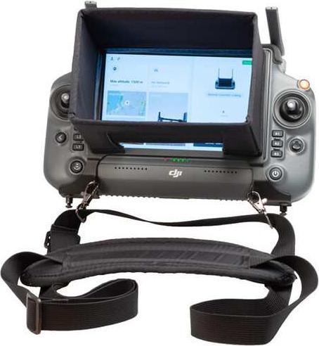 Image du produit Hoodman Pare-soleil et sangle de transport pour DJI RC Plus (Protection contre l'éblouissement des drones, Strap de contrôle à distance pour drones, DJI RC)