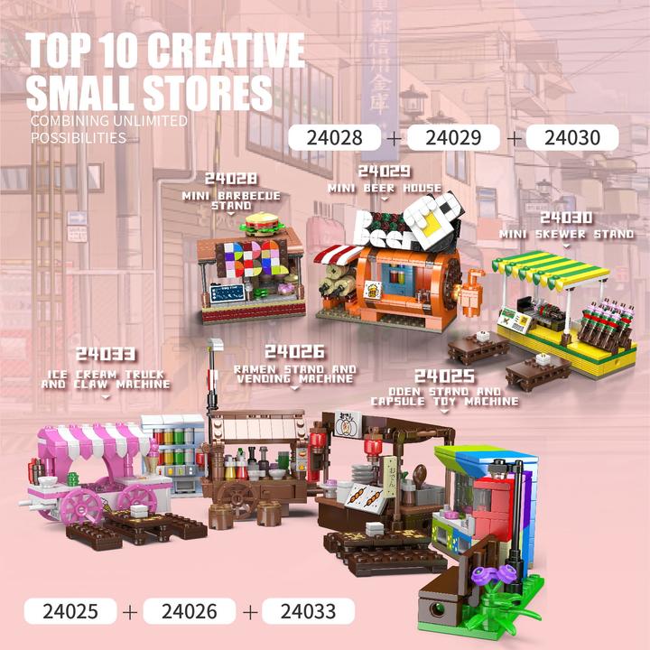 Image du produit Mould King Coffee Shop & kiosque à journaux