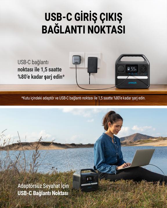 Image du produit Anker 521 PowerHouse (256 Wh, 4.34 kg)