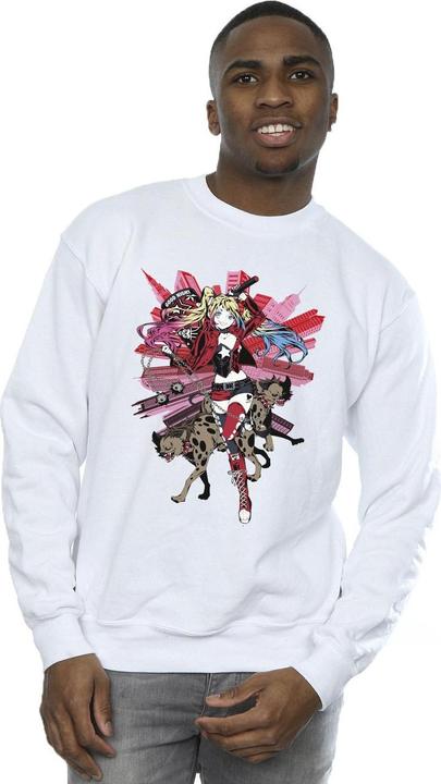 Immagine prodotto Felpa in cotone con iena Harley Quinn (5XL)