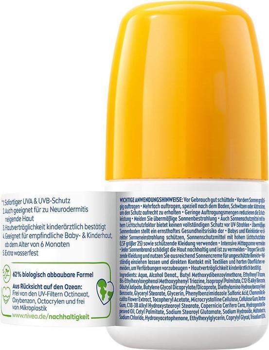 Productafbeelding NIVEA Kinderen Gevoelig (Zonne stick, SPF 50, 50 ml, 90 g)