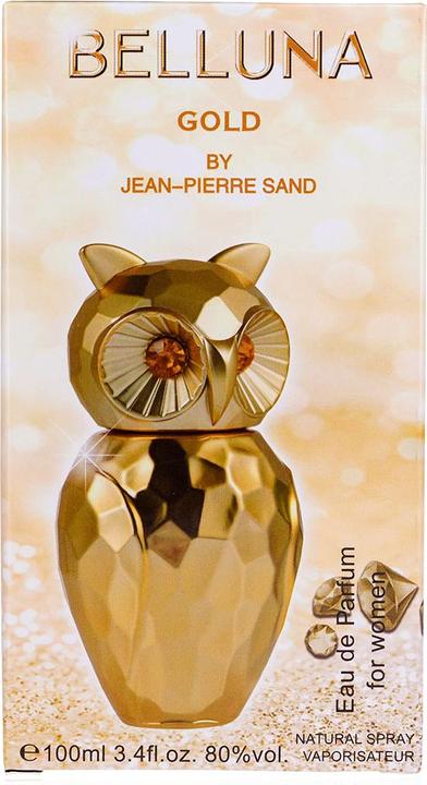 Actual product image Accentra Eau de Parfum für Damen BELLUNA GOLD in Eulen-Form (Eau de parfum)