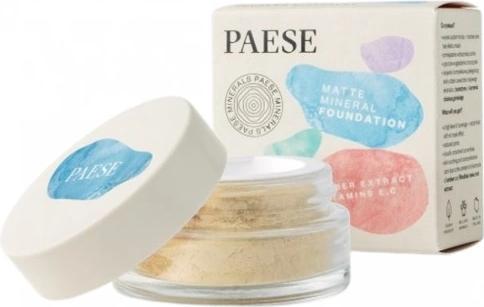 Actual product image Paese Minerals Mattifying Mineral Foundation 102W Natural 7G