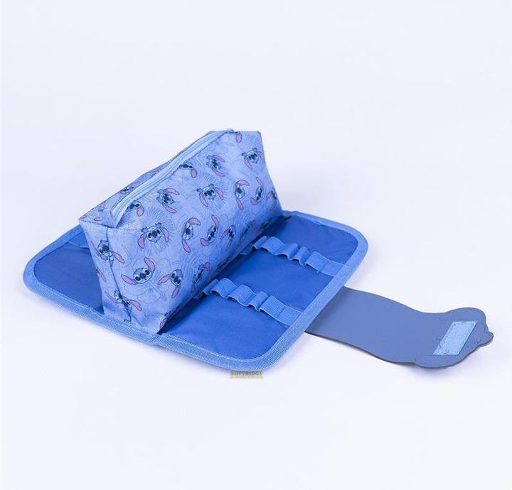 Image du produit Stitch pencil case velcro, blue