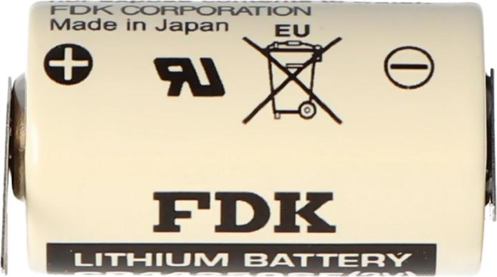 Immagine prodotto FDK Sanyo Lithium Batterie CR14250 SE 1/2AA, IEC CR14250, 3er Print, 7,6mm Rastermass (3 pz., 1/2 AA, 850 mAh)