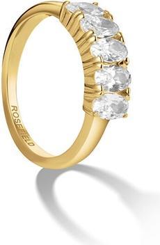 Immagine prodotto Rosefield - Sparkling gold-plated ring with JRFO zircons - Circuit: 56 mm (56)