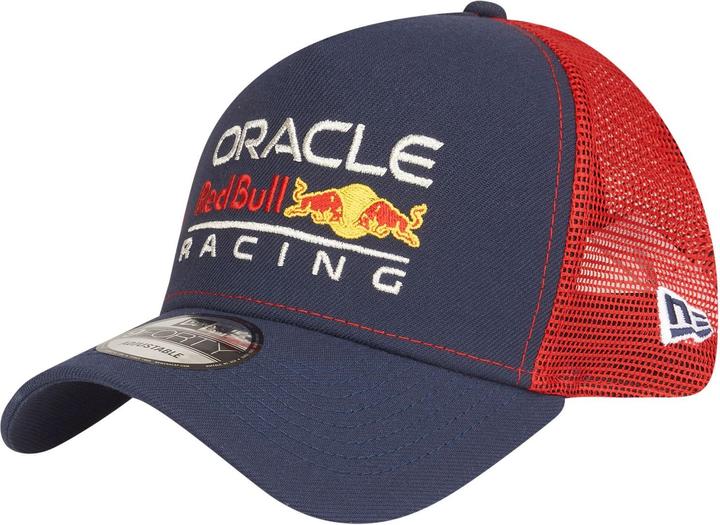 Produktbild New Era A-Frame Snapback Trucker Cap - Red Bull Racing Navy