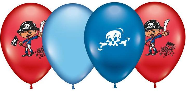 Karaloon Luftballon "Piratenparty" (1 x)