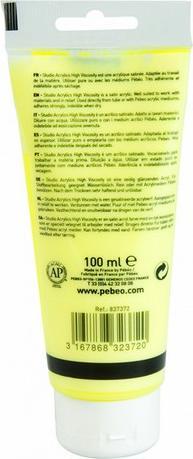 Image du produit Pebeo Studio Acrylics (Jaune fluorescent, 100 ml)