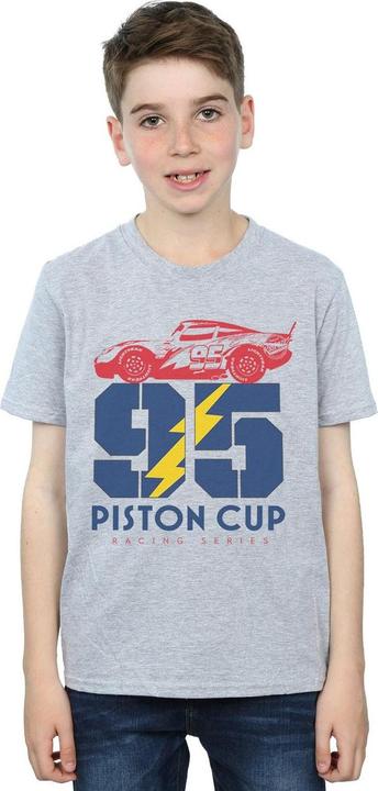 Immagine prodotto Disney Cars Piston Cup 95 Maglietta Ragazzi (140, 146)
