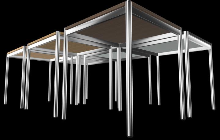 Produktbild Dietiker Atos II Besprechungstisch (700 x 700 x 749 mm)