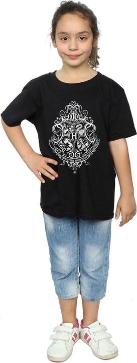 Immagine prodotto Hogwarts Draco Dormiens Crest Maglietta Ragazze (128)