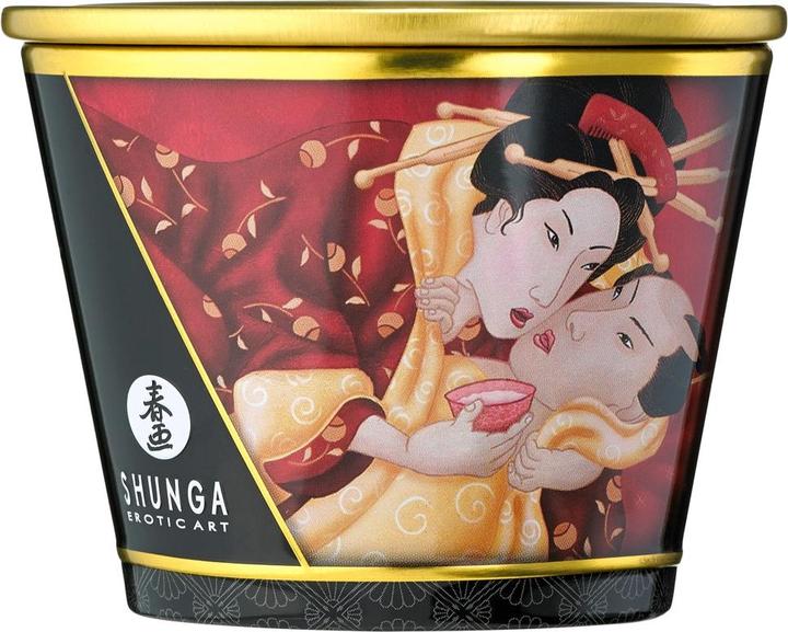 Actual product image Shunga Massagekerze Erdbeerwein (170 ml)