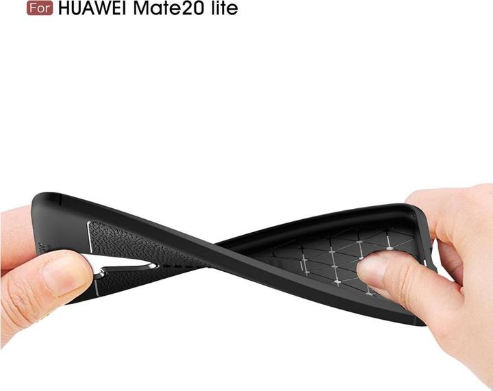 Image du produit Screenguard Huawei Mate 20 Lite Housse en cuir Design TPU Cover (Mate 20 Lite)