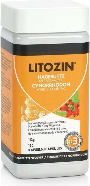 Produktbild Litozin Hagebuttenpulver (neu) Kaps (120 Stück, Kapseln, 144 g)