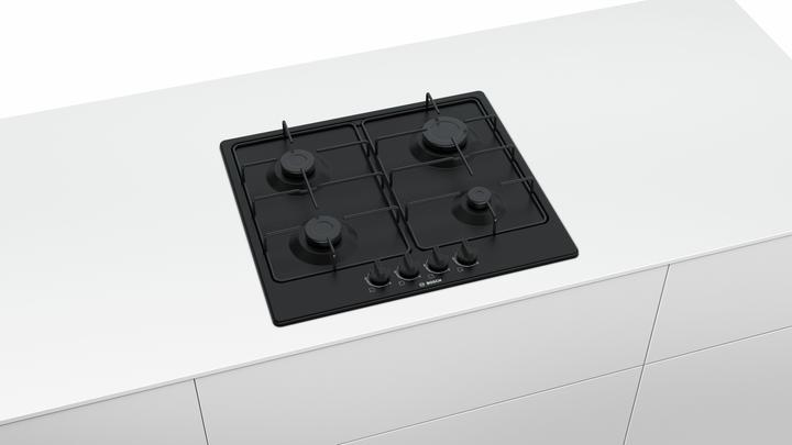 Produktbild zz_ArchivedbyPCD_Bosch Serie 4 PGP6B6B80 Schwarz Einbau-Gasherd(e)