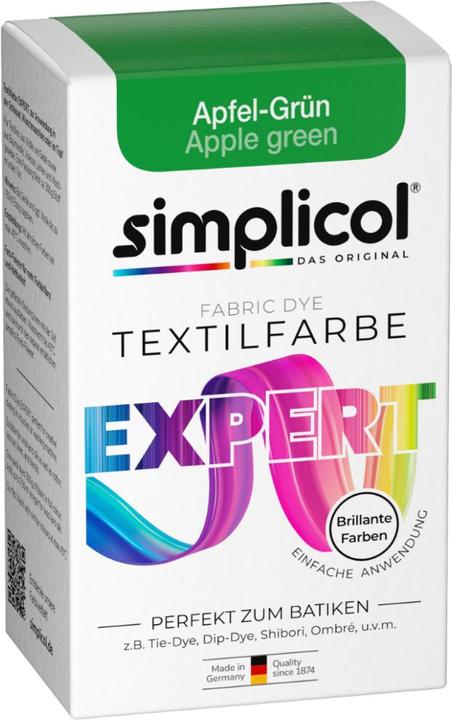 Simplicol Peinture pour textile expert (Vert pomme, 150 ml)