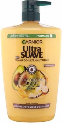 Actual product image Garnier Ultra Soft Avocado Shampoo 1000ml (1000 ml, Liquid shampoo)