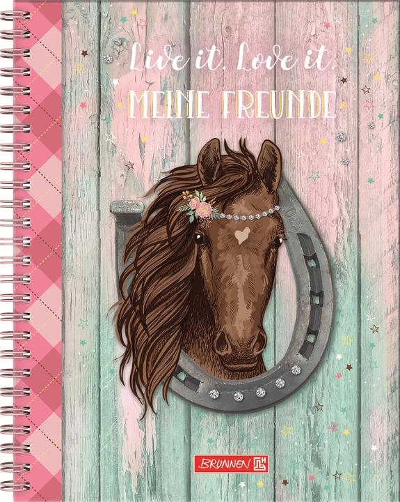 Actual product image Friends book Ponnylove (A4, Lined, Soft cover)