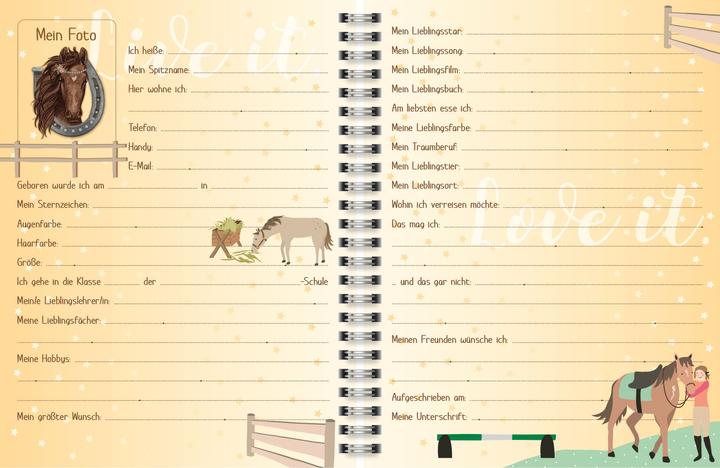 Actual product image Friends book Ponnylove (A4, Lined, Soft cover)