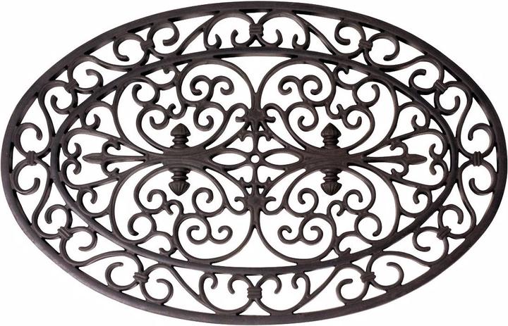 Produktbild Esschert Design Fussmatte Gummi oval (70 x 70 cm)