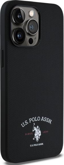 Immagine prodotto U.S. Polo US Polo USHCP15XPARK iPhone 15 Pro Max 6,7 nero/nero Logo DH stampato (Apple iPhone 15 Pro Max)