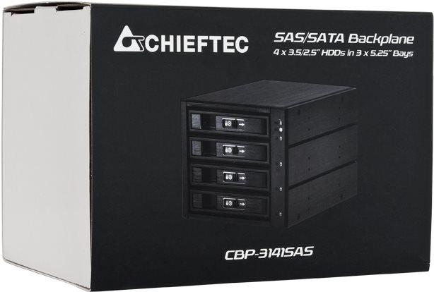 Actual product image Chieftec CBP-3141SAS - Enclosure for storage drives with fan - 2.5" / 3.5" common g