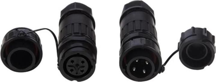 Actual product image Velleman 4-POL. CONNECTORS - WATERPROOF IP68 - 16 A 230 V (1 set)