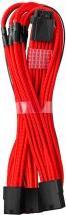 Produktbild CableMod PRO ModMesh 12VHPWR auf 3x PCI-e Kabel - 45cm, rot