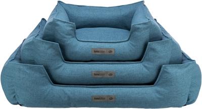 Actual product image Trixie Talis bed, square, 80 × 60 cm, blue (Dog)