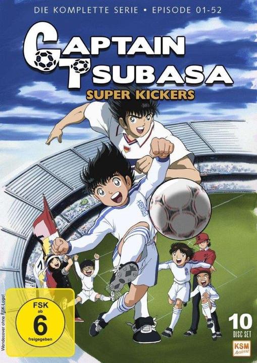 Actual product image Captain Tsubasa - Complete Box (DVD, 2016, German)