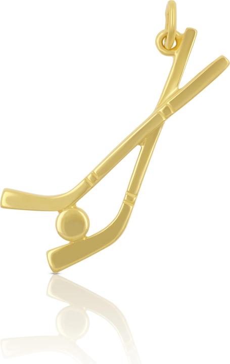 Muau Eishockey (750/18K Gelbgold)