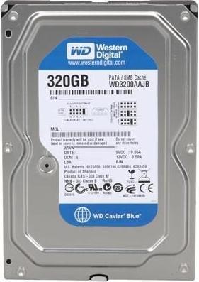 Actual product image WD Caviar Blue 320GB PATA (0.32 TB, 3.5")