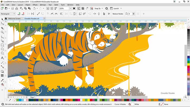 Actual product image Corel CorelDraw Home & Student Suite 2019 (unlimited)