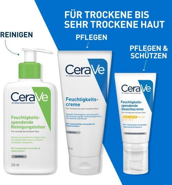Produktbild CeraVe Feuchtigkeitscreme (50 ml, 24h Creme)