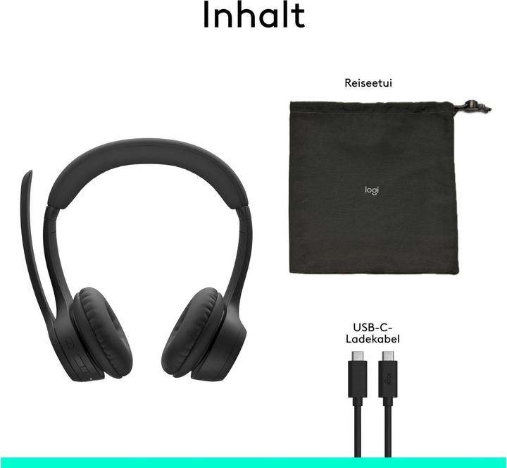 Actual product image Logitech ZONE 305 (Wireless, USB-C)