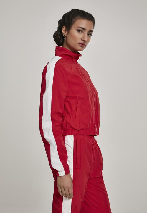 Immagine prodotto Urban Classics Giacca da ginnastica corta a strisce da donna (M)