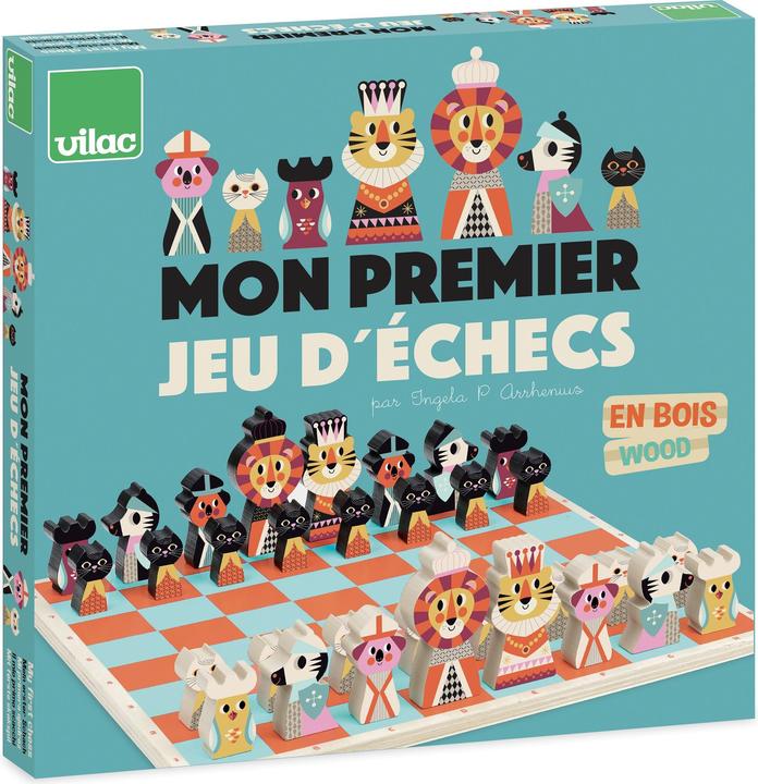 Actual product image Vilac My first chess set