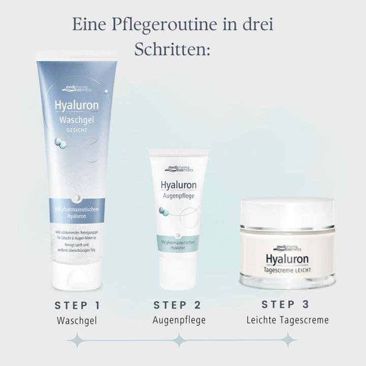 Actual product image Medipharma Hyaluron Tagescreme Leicht, 50 ml CRE (50 ml, Day cream)